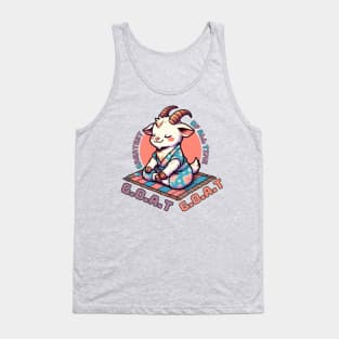 Goat Yoga instructor Tank Top